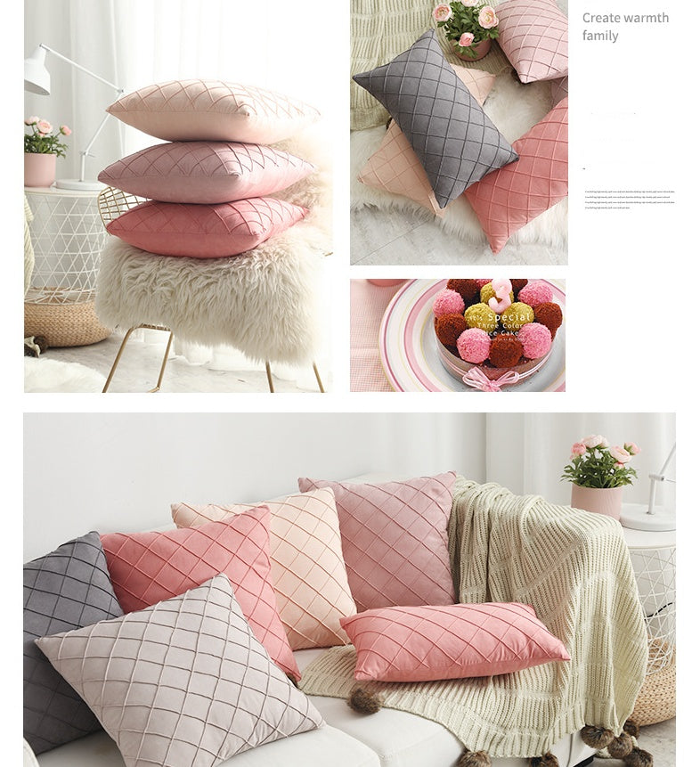 Suede cushion cover - My Store