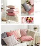 Suede cushion cover - My Store