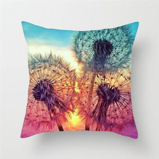 Colorful sunflower cushion cover - My Store