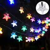 Christmas LED Solar-Powered Patio Light String - My Store