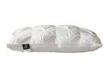 A Pair Of Feather Pillows And White Goose Single Neck Guards - My Store