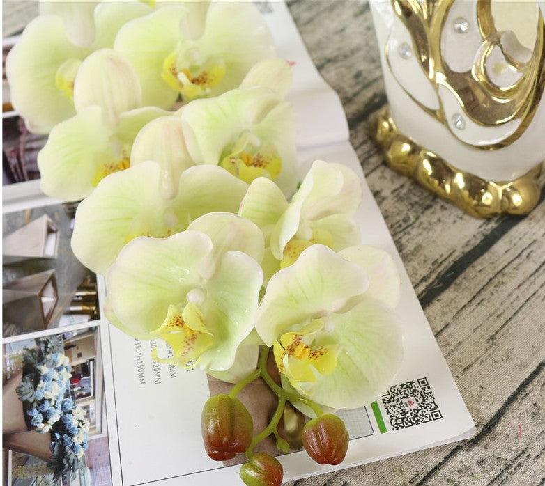 7 phalaenopsis artificial flowers - My Store
