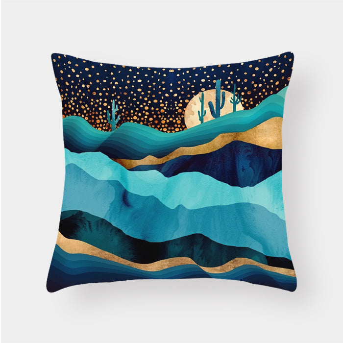 Landscape cushion pillow lumbar cushion cover - My Store