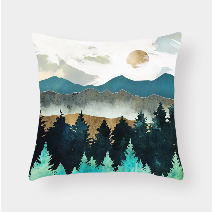 Landscape cushion pillow lumbar cushion cover - My Store