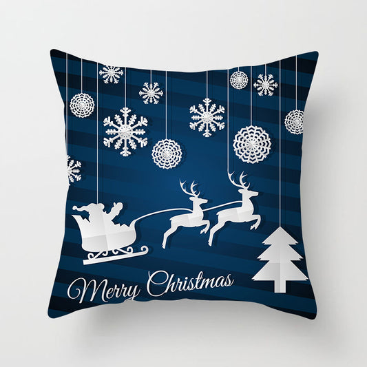 Cartoon printed sofa cushion cushion cover - My Store