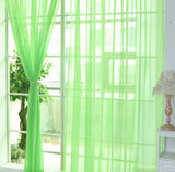 Curtains Solid Tulle Modern Curtains For Living Room Transparent Tulle Curtains Window Sheer For The Bedroom - My Store