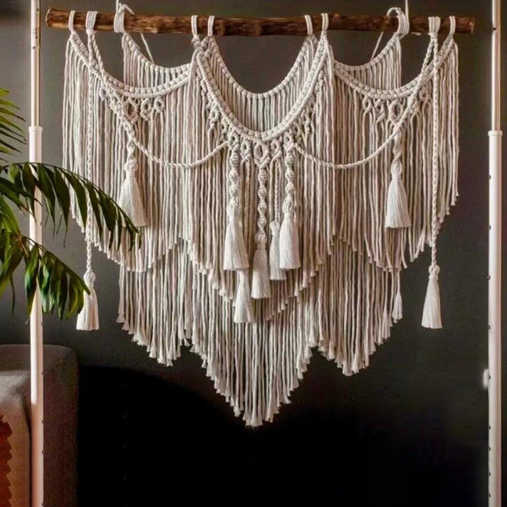 Wall Decor Hanging Piece Wall Hanging Tassel Tapestry - My Store
