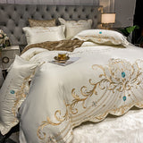 Ice Silk Quilt Sets Bed Sheets Bedding Four-piece Set - My Store