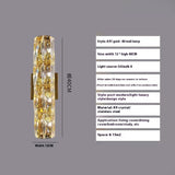 Crystal Wall Lamp Living Room Bedroom Stair Wall Lamp - My Store