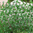 Simulation Fence Felescopic fence artificial flowers - My Store