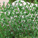 Simulation Fence Felescopic fence artificial flowers - My Store