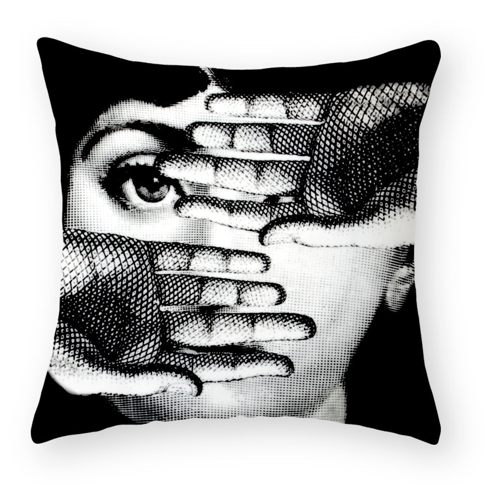 Peach Skin Plush Pillow Cover Sofa Cushion Car Cushion Cover - My Store
