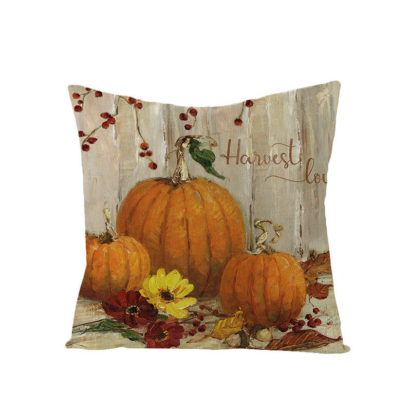 Linen Cushion Office Sofa Cushion Cover - My Store