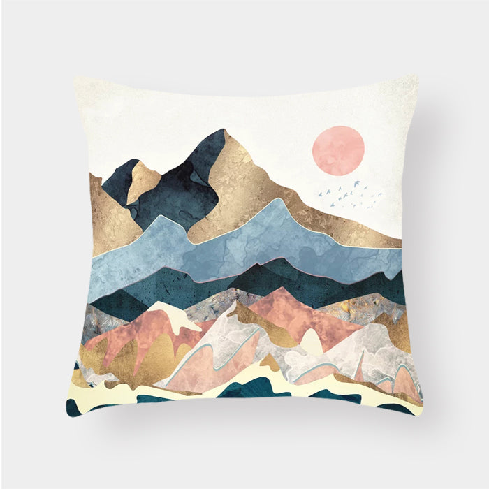 Landscape cushion pillow lumbar cushion cover - My Store