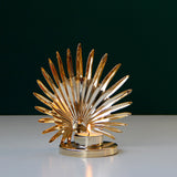 Golden Metal Candle Holder Candle Holder Table Decoration - My Store