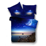 3D Print Bed Sheets Set Duvet Quilt Cover Sets Bed 4 Piece - My Store
