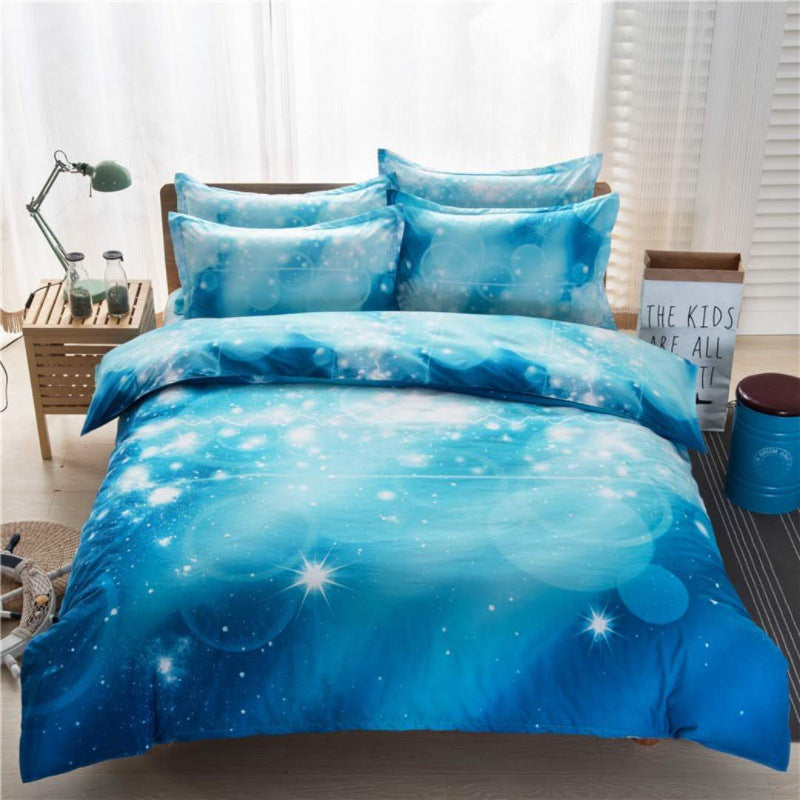 3D Print Bed Sheets Set Duvet Quilt Cover Sets Bed 4 Piece - My Store