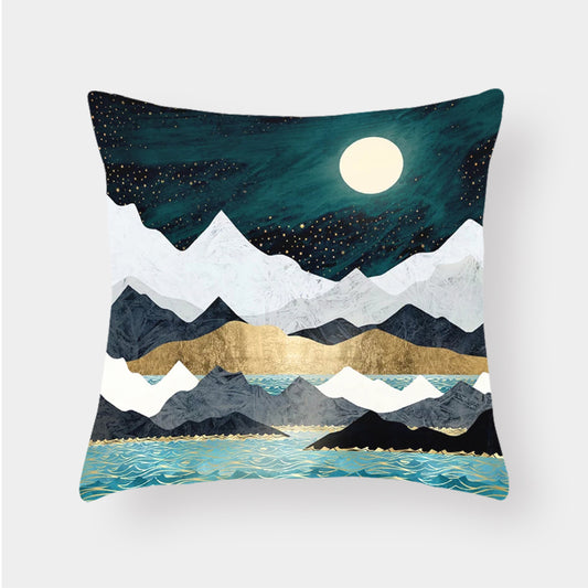 Landscape cushion pillow lumbar cushion cover - My Store