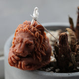 Lion Candle Mold Handmade Candle Scented Candle DIY Material - My Store