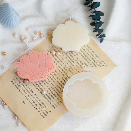 Geometric Shell Silicone Candle Mold Handmade Candle Silicone - My Store