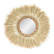 Wall Decoration Rattan Mirror Homestay Wall Mural Pendant - My Store