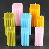 Candle Mold Creative Candle Mold Square Weave Pattern Candle Mold Color Candle Mold - My Store