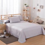 Pure Color Polyester Cotton Extra Bed Sheets Hotel Home - My Store