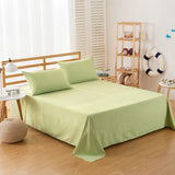 Pure Color Polyester Cotton Extra Bed Sheets Hotel Home - My Store