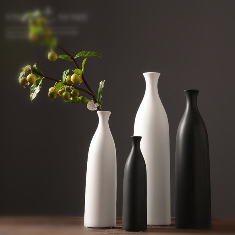Table Decoration Creative Home Furnishings Ceramic Crafts Vases - My Store