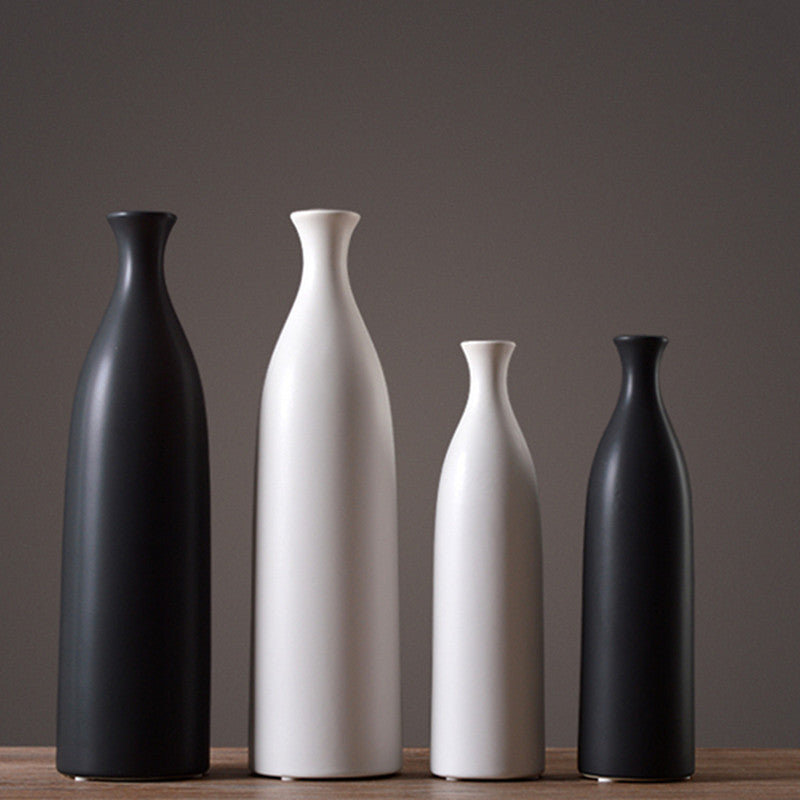Table Decoration Creative Home Furnishings Ceramic Crafts Vases - My Store