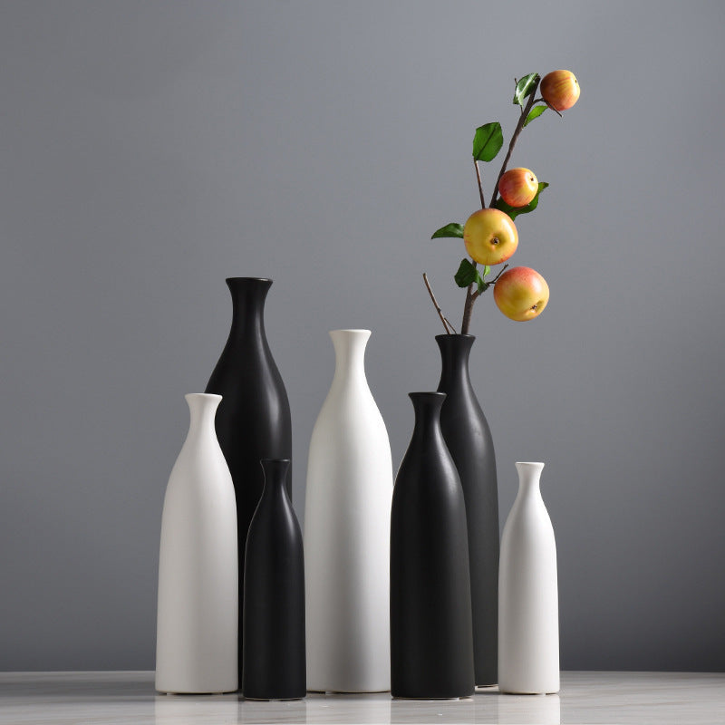 Table Decoration Creative Home Furnishings Ceramic Crafts Vases - My Store