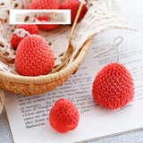Strawberry Candle Silicone Mold Candle Decoration Mold - My Store