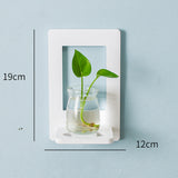 Creative Wall Hanging Wall Hydroponic Vase Hanging Transparent Flower Pot - My Store