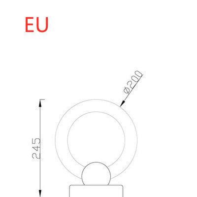 Wooden Art Circular Chandelier Nordic Style Living Room Dining Room Art Lamps - My Store
