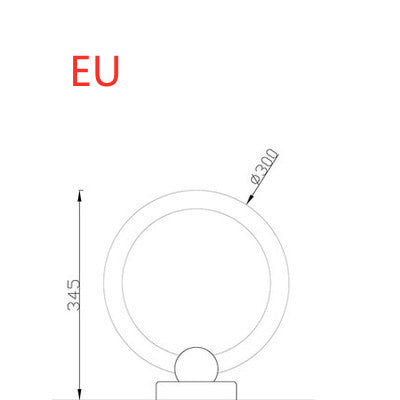 Wooden Art Circular Chandelier Nordic Style Living Room Dining Room Art Lamps - My Store