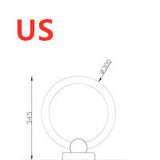 Wooden Art Circular Chandelier Nordic Style Living Room Dining Room Art Lamps - My Store