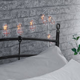 Rose Gold Diamond Drop Light String - My Store