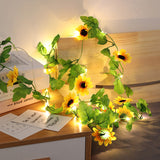 Maple Leaf Rattan Decorative Light String - My Store