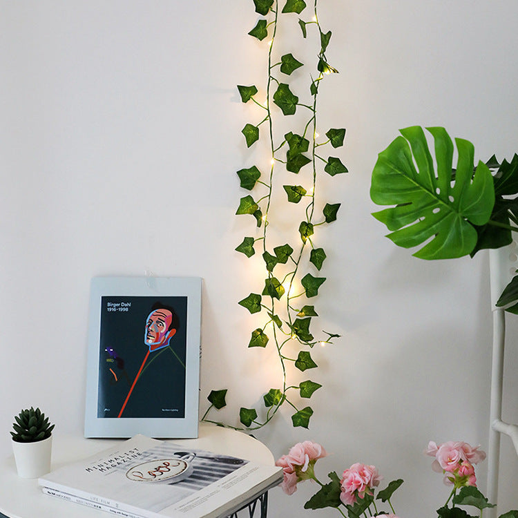 Maple Leaf Rattan Decorative Light String - My Store