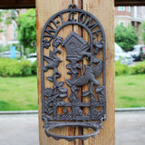 The Wall Hanging Flower Basket Wall Hanging Flower Stand Wall Decoration - My Store