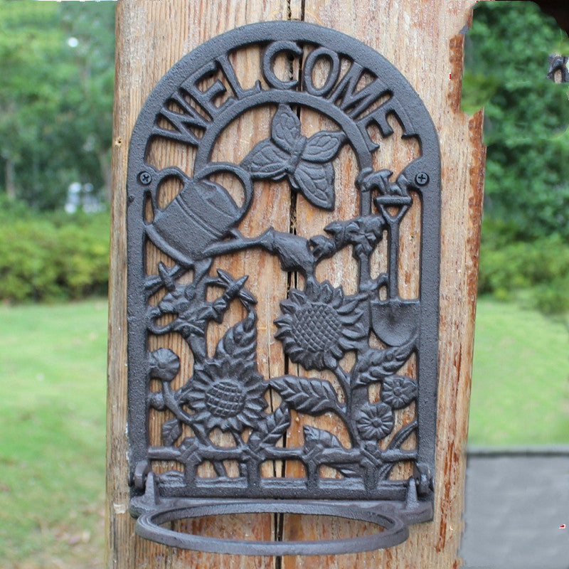 The Wall Hanging Flower Basket Wall Hanging Flower Stand Wall Decoration - My Store