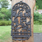 The Wall Hanging Flower Basket Wall Hanging Flower Stand Wall Decoration - My Store