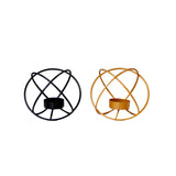 Metal Wrought Iron Candle Holder Creative Spherical Candle Holder - My Store