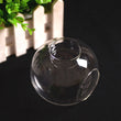 Creative Glass Candle Holder Heat-resistant Glass Round Candle Holder - My Store
