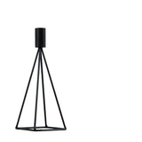 Candle Holder Candlelight Dinner Props Romantic Iron Art Household Simple Single Head Candle Holder Black Candle Holder - My Store