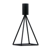 Candle Holder Candlelight Dinner Props Romantic Iron Art Household Simple Single Head Candle Holder Black Candle Holder - My Store