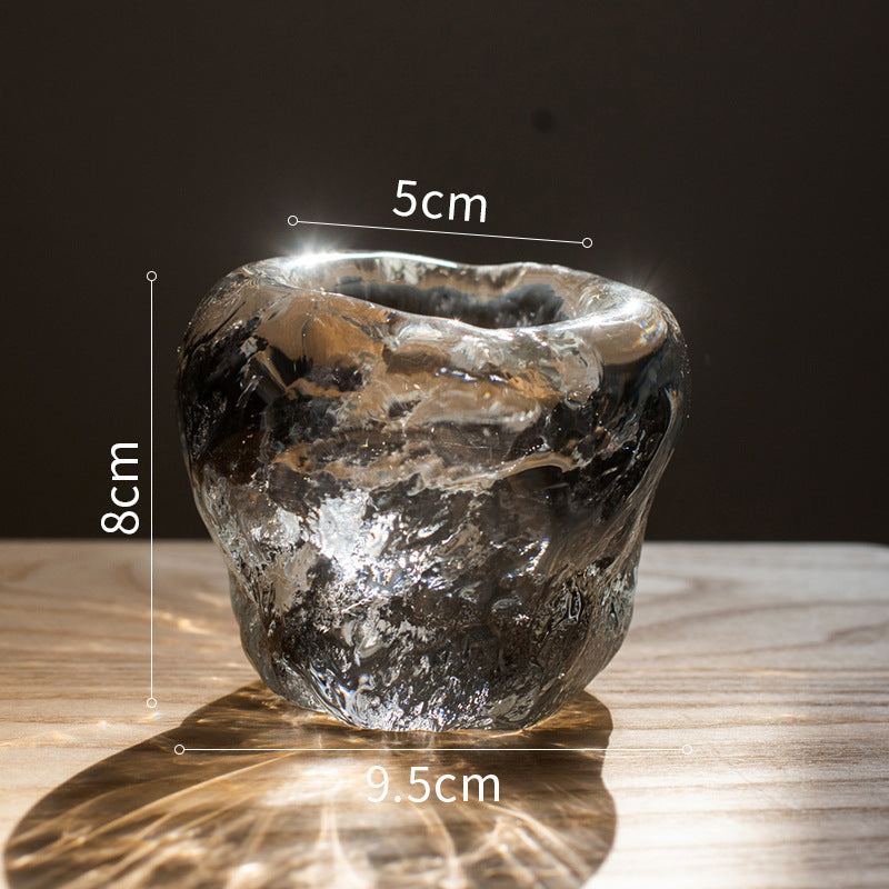 Decorative Tabletop Ornaments Glass Romantic Candle Light Cup - My Store