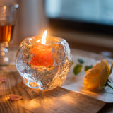 Decorative Tabletop Ornaments Glass Romantic Candle Light Cup - My Store
