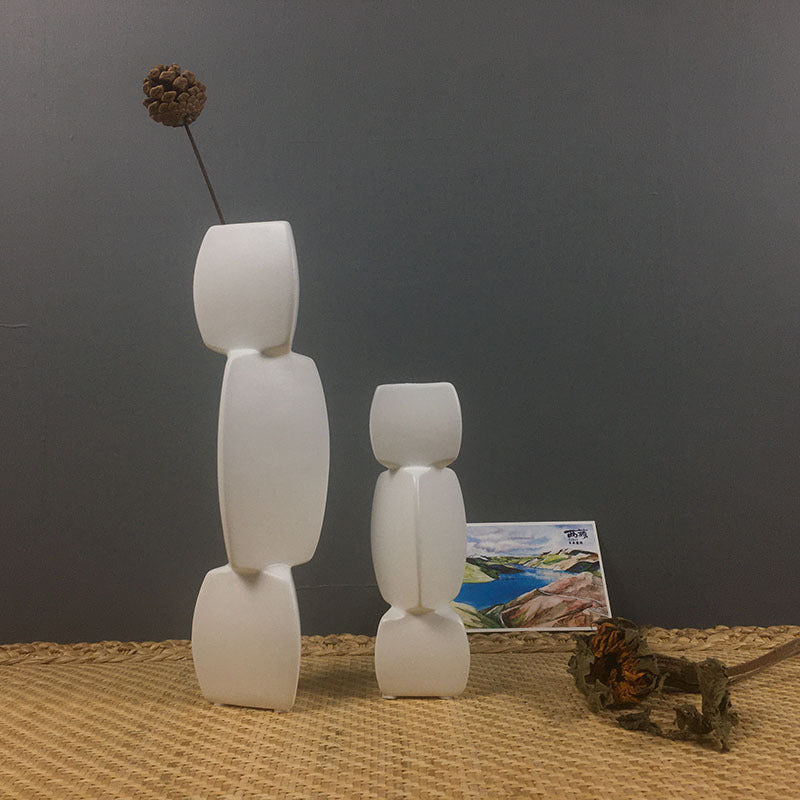 Simple Creative Crafts Ceramic Ornaments Nordic Home Decoration Vases - My Store