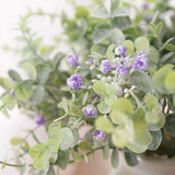 Artificial Flowers Eucalyptus Leaves Gypsophila Bunches Home Decoration Fake Flowers - My Store